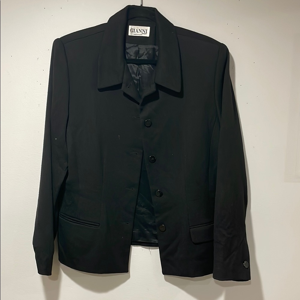 Gianni Black Blazer Jacket